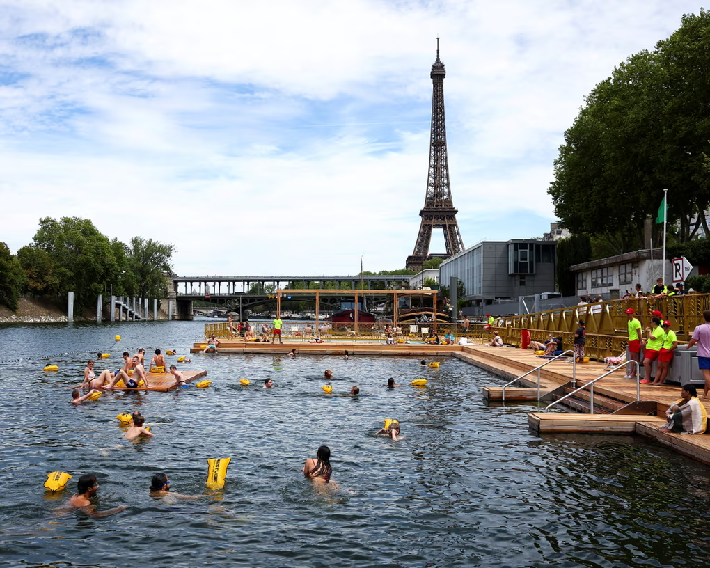 Paris Opens the Seine River for Swimming After 100 Years